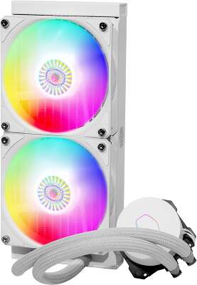 Жидкостное охлаждение Cooler Master MASTERLIQUID ML240L V2 ARGB WHITE EDITION