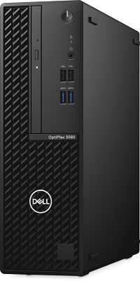 Компьютер Dell OptiPlex 3080 SFF i3 10105/8/256 SSD/Kb+Mouse/W10Pro,черный