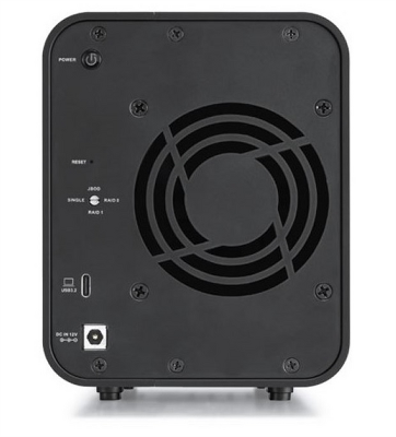 Система хранения данных TerraMaster D5 Hybrid DAS tower/ RAID 0, 1, JBOD, SINGLE/ up to (2xHDD + 3xM.2 SSD)/ 1xUSB3.2 Gen2/ 1xPS/ 1YW