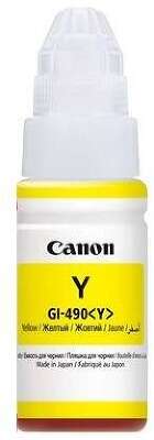 Чернила Canon GI-490Y 0666C001 желтый 70мл для Canon Pixma G1400/G2400/G3400