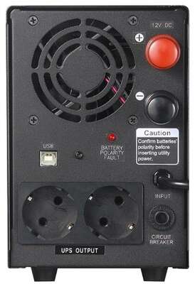 PowerCom ИБП Infinity INF-1100(AP) {Line-Interactive, 1100VA / 750W, Tower, 2xEURO, USB, подкл. доп. батарей} (383441)