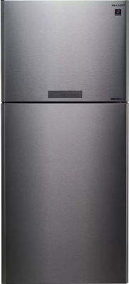 Холодильник Sharp/ Холодильник. 187x82x74 см. 394 + 162 л, No Frost. A++ Серебристый.
