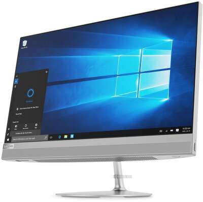 Моноблок Lenovo IdeaCentre AIO 520-22IKU 21.5" FHD i3 7020U/4/256 SSD/WF/BT/Cam/Kb+Mouse/DOS,серебристый