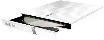 Привод DVD-RW Asus SDRW-08D2S-U LITE/WHT/G/AS белый USB внешний RTL