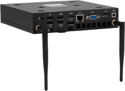 Неттоп IRU 310H6ITF i3 12100T (2.2) 8Gb SSD256Gb UHDG 730 без ОС GbitEth BT черный (1975180)
