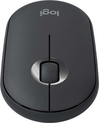 Мышь беспроводная Logitech Wireless Mouse M350 Graphite 2.4GHZ/BT (910-005718)