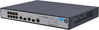 Коммутатор HP 1910 (JG537A) 8-портов 10/100BASE-T PoE+/SFP