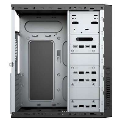 Корпус MidiTower Powerman DA812 Black PM-500ATX-F 2*USB 2.0+2*USB 3.0 Audio ATX