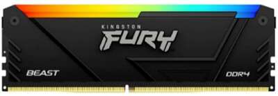 Оперативная память Kingston Fury Beast KF426C16BB2A/8 DDR4 -  1x 8ГБ 2666МГц, DIMM,  Ret