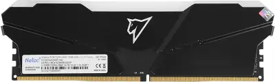 Память DDR4 2x8GB 2666MHz Netac NTSRD4P26DP-16E Shadow RGB RTL Gaming PC4-21300 CL19 DIMM 288-pin 1.35В kit Intel с радиатором Ret