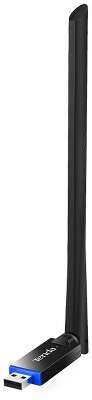 Tenda U11 Pro Двухдиапазонный Wi-Fi адаптер, 2,4/5 ГГц, до 900 Мбит/с, передатчик 20 dBm, подключение USB 2.0, 1х6dBi