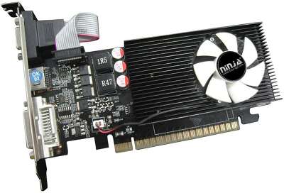 Видеокарта Ninja (Sinotex) GT610 1GB DDR3 64bit VGA DVI HDMI 1FAN LP RTL (750519)