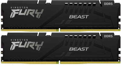 Оперативная память Kingston 16GB 5600MT/s DDR5 CL36 DIMM (Kit of 2) FURY Beast Black EXPO