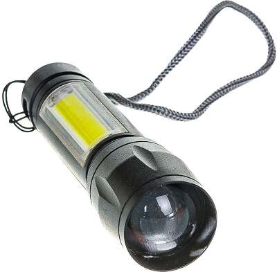 Фонарь КОСМОС KocAc1011Lith 3вт ХРЕ, 1Вт СОВ, лит. аккум. 600mAh, Micro USB шнур