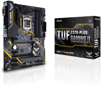 Материнская плата ATX LGA1151v2 ASUS TUF Z370-PLUS GAMING II