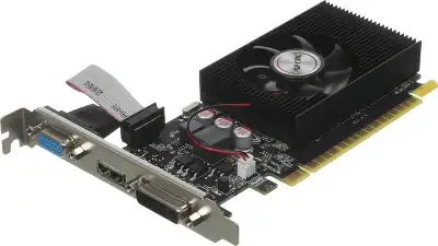 Видеокарта Afox PCI-E 3.0 AF610-1024D3L7-V6 NVIDIA GeForce GT 610 1Gb 64bit DDR3 810/1333 DVIx1 HDMIx1 CRTx1 HDCP Ret
