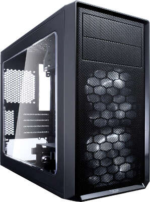 Корпус Fractal Design Focus G Mini, черный, mATX, Без БП (FD-CA-FOCUS-MINI-BK-W)