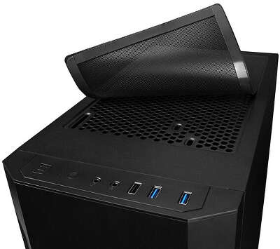 Корпус Chieftec AS-01B-OP, черный, ATX, без БП (AS-01B-OP)