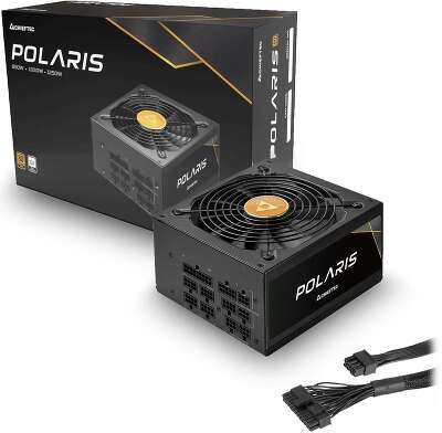 Блок питания Chieftec ATX 850W Polaris PPS-850FC 80+ gold (20+4pin) APFC 140mm fan 12xSATA Cab Manag RTL