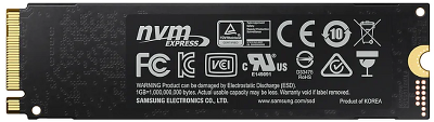 Твердотельный накопитель SSD M.2 (PCI-E NVMe) 250Gb Samsung 970 EVO plus (R3500/W2300MB/s) (MZ-V7S250BW) 1year