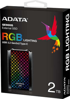 Внешний твердотельный накопитель 2Tb [ASE900G-2TU32G2-CBK] (SSD) ADATA SE900G