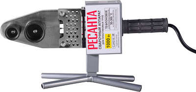 Сварочный аппарат для пластиковых труб Ресанта АСПТ-1000А 1кВт Тмакс.:300 парн.насад. 3насад. (65/96)