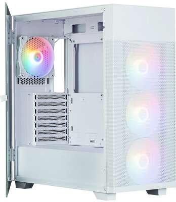 Корпус MidiTower Zalman S5 Neo white (ATX, без БП, FRGB, 3xUSB Type-A) (Zalman S5 Neo White)