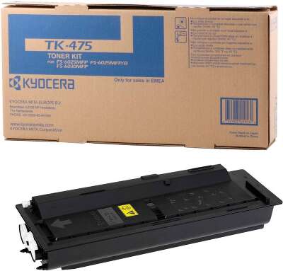 Тонер-картридж TK-475 15 000 стр. для FS-6030MFP/6530MFP/6525MFP/6025MFP/6025MFP/B