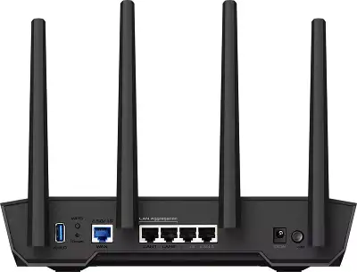 Wi-Fi роутер ASUS TUF Gaming AX4200, 802.11a/b/g/n/ac/ax, 2.4 / 5 ГГц