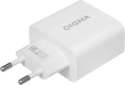 Сетевое зар./устр. Digma DGWC-1U-2.1A-WG 10.5W 2.1A USB универсальное белый