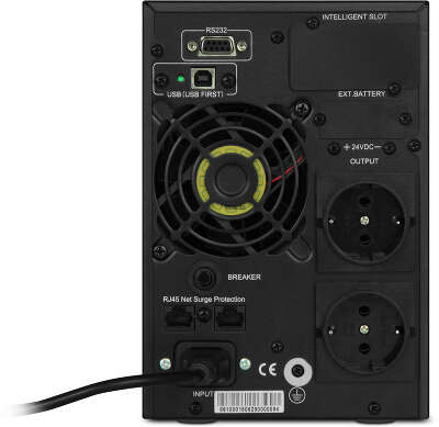 ИБП Powerman Online 1000 Plus, 1000VA, 900W, EURO (без аккумуляторов)