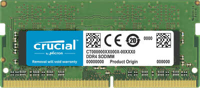 Модуль памяти DDR4 SO-DIMM 32Gb DDR3200 Crucial (CT32G4SFD832A)