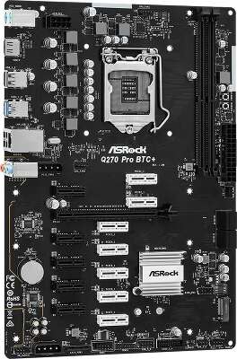 Материнская плата ATX LGA1151 ASRock Q270 Pro BTC+