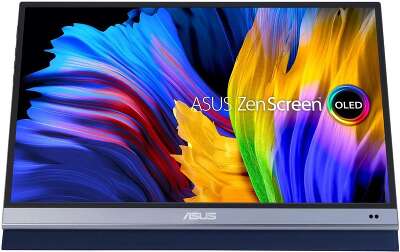 Монитор 16" ASUS ZenScreen MQ16AH OLED FHD Mini HDMI, USB Type-C серебристый