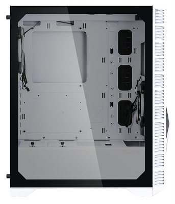 корпус ZALMAN Z3 ICEBERG, ATX, WHITE, WINDOW, 5x3.5", 1x2.5", 1xUSB2.0, 2xUSB3.0, FRONT 1x120mm ARGB, REAR 1x120mm ARGB