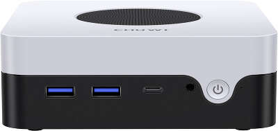 Неттоп Chuwi LarkBox X N100 (0.8) 12Gb SSD512Gb UHDG Windows 11 Pro 2.5xGbitEth+1xGbitEth WiFi BT черный/белый