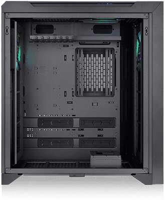 Корпус Thermaltake CA-1X7-00F1WN-01 CTE C700 TG ARGB/Black/Win/SPCC/Tempered Glass*2/CT140 ARGB Fan*3/Brown Box
