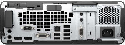 Компьютер HP ProDesk 600 G4 SFF i5 8500/4/1000/WF/BT/Kb+Mouse/DOS,черный (5RM89EA)