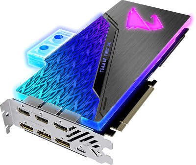 Видеокарта GIGABYTE nVidia GeForce RTX 2080 SUPER WATERFORCE WB 8Gb GDDR6 PCI-E 3HDMI, 3DP