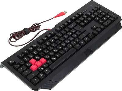 Клавиатура A4 Bloody B120 черный USB Multimedia Gamer LED