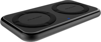 Беспроводное зарядное устройство RAVPower Dual Wireless Charger, Black [RP-PC065] (товар уценён)