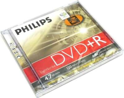 DVD+R диск Philips 16x 4.7 ГБ Slim Box (1 шт.)
