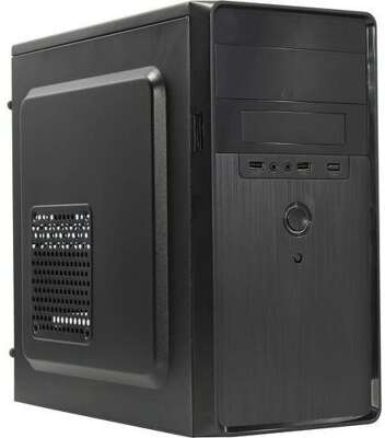 Exegate EX286412RUS Корпус Minitower ExeGate BA-309 (mATX, без БП, 2*USB, HD аудио, черный)