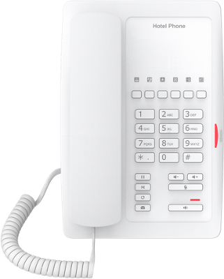 телефон Fanvil H3W, 2 SIP-акк., POE, БП в комп., 2x100 Mbps, Wi-Fi, Белый, 6 прог. клав.