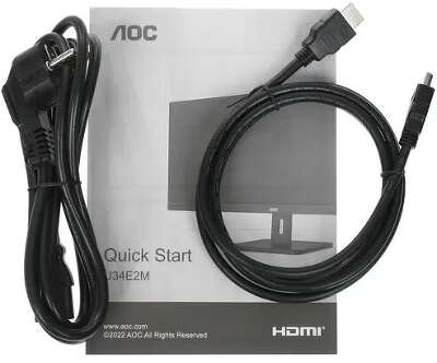 Монитор 34" AOC U34E2M VA 3440x1440 HDMI, DP