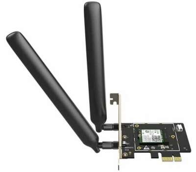 Адаптер WI-FI 6 AX5400 PCI-E E33 TENDA