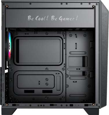 Корпус GameMax Nova N5, черный, ATX, Без БП (Nova N5)