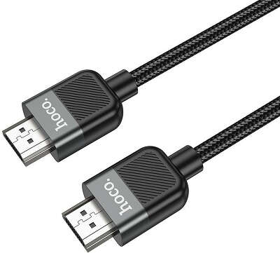 Кабель Hoco US09 ver2.0 HDMI (m) HDMI (m) 2м черный (пакет)