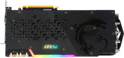 Видеокарта PCI-E NVIDIA GeForce GTX1080Ti GAMING TRIO 11G DDR5X MSI [GTX 1080 Ti GAMING TRIO]