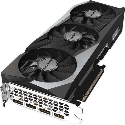 Видеокарта GIGABYTE NVIDIA nVidia GeForce RTX3060Ti GAMING OC PRO 8Gb DDR6 PCI-E 2HDMI, 2DP LHR Rev3.